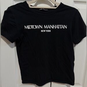 Black Graphic Tee